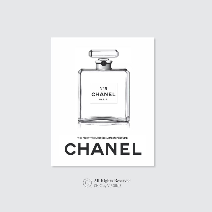 Original Vintage Chanel No 5 Poster by Andy Warhol 1997  The Ross Art  Group