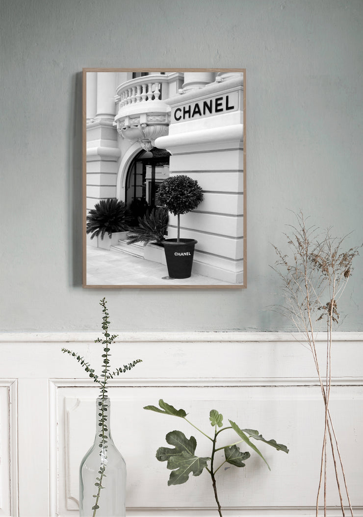 Fashion Wall Art Photography - Set Of Four (4) Prints - Photography Art Posters  - Brigitte Bardot Poster - Chanel - Audrey Hepburn Art Prints - Yves St Laurent - Home Decor