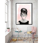 Fashion Vogue & Chanel Gallery Set Of 8 Prints - Instant Download - Chanel Prints - Vogue Posters - Audrey Hepburn Print - Fashion Wall Art - Inspiration - Printable Art