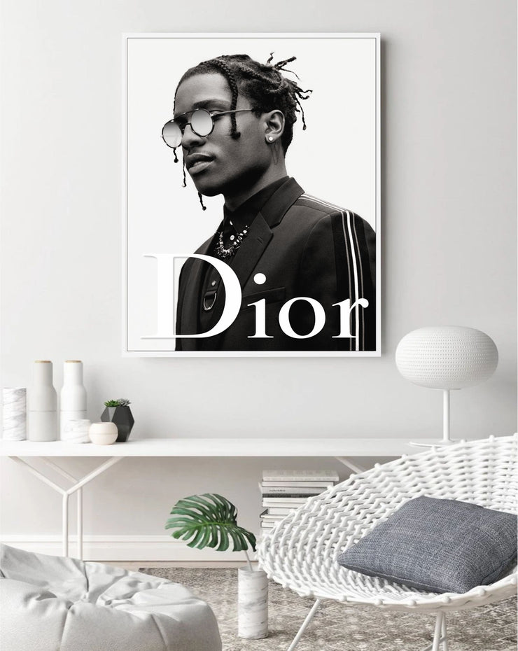Asap Rocky Poster Dior  Etsy