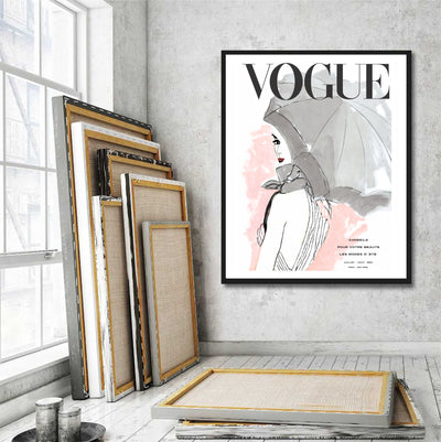 Fashion Wall Art Set - Chanel Print - Vogue Print - Dior Poster - Louis  Vuitton - Tom Ford Print - Waterc…